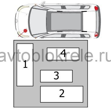 Citroen c3 блок предохранителей Citroen c3 блок предохранителей